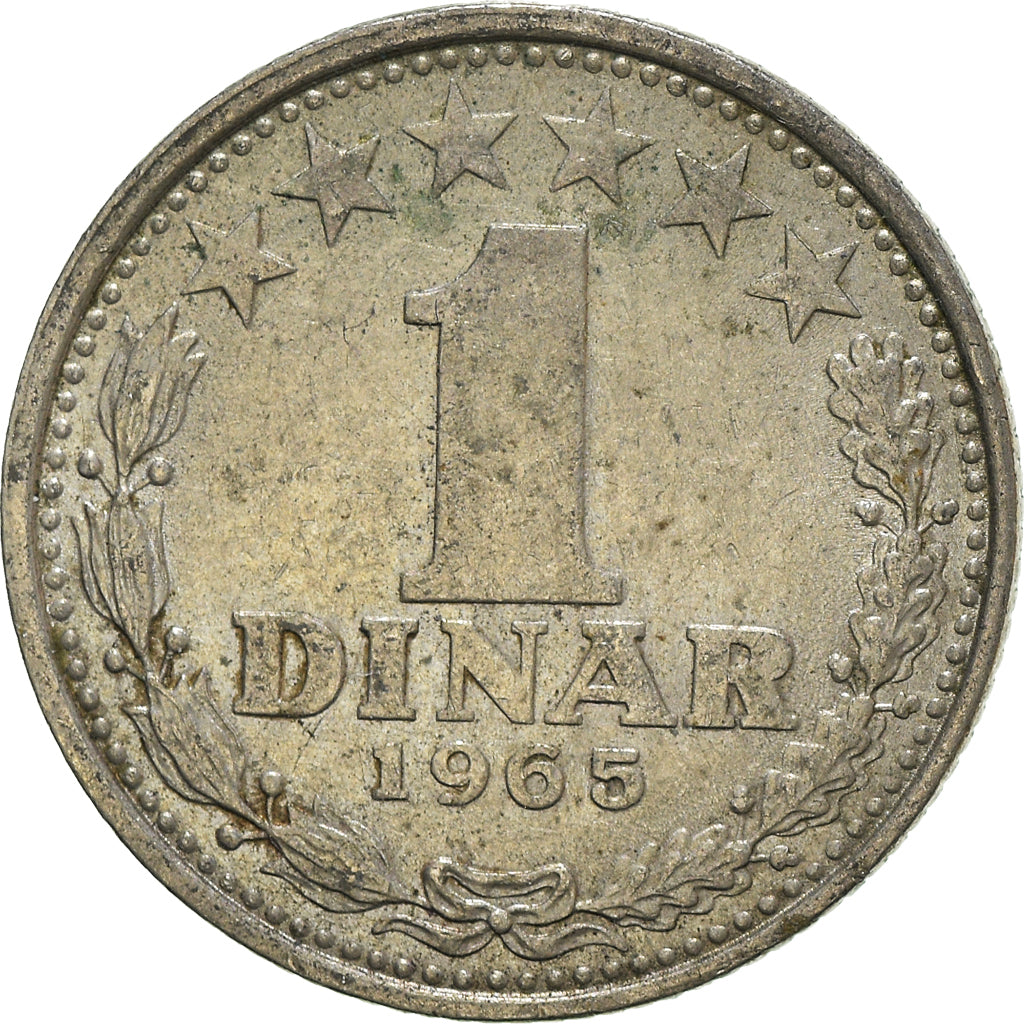 Münze, Jugoslawien, Dinar, 1965