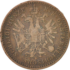 Austria, Franz Joseph I, Kreuzer, 1881, Vienne, VF(30-35), Copper, KM:2186