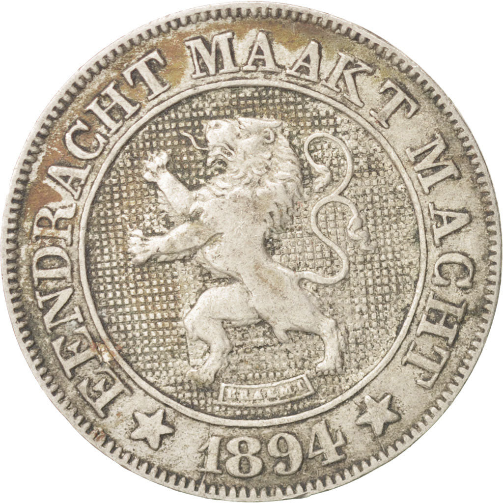 Coin, Belgium, Leopold II, 10 Centimes, 1894, EF(40-45), Copper-nickel, KM:43