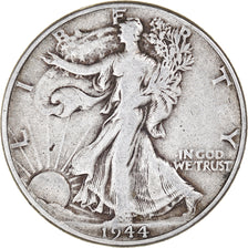 Moneta, Stati Uniti, Walking Liberty Half Dollar, Half Dollar, 1944, U.S. Mint