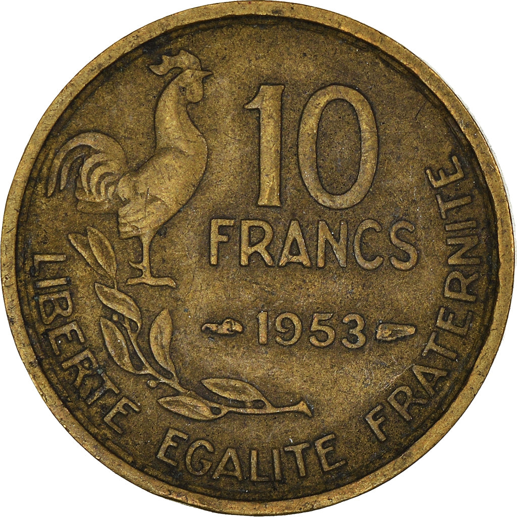 Coin, France, 10 Francs, 1953