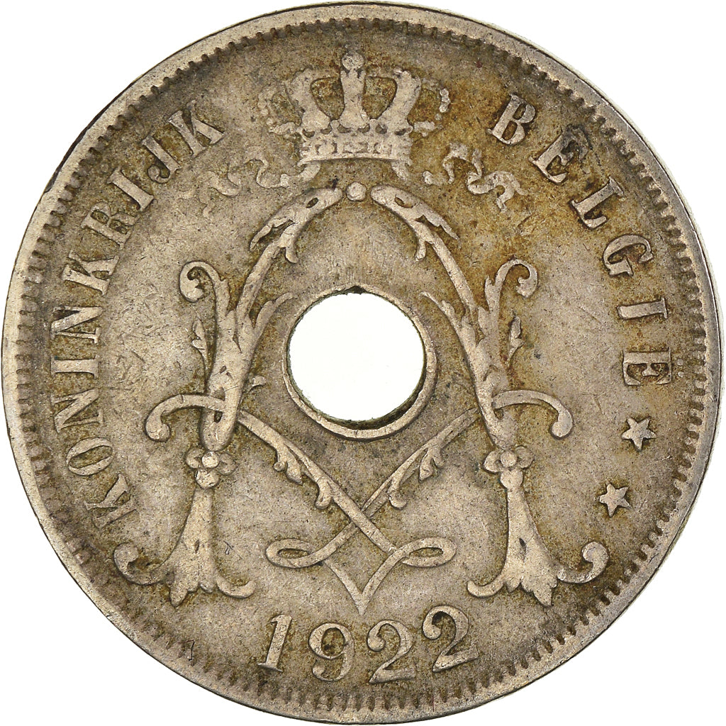 Moneta, Belgio, 25 Centimes, 1922