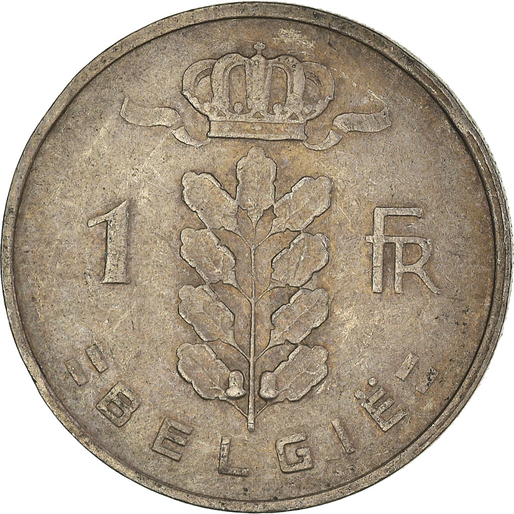 Coin, Belgium, Franc, 1954