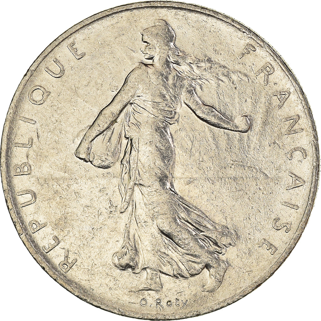 Moneta, Francia, Franc, 1977