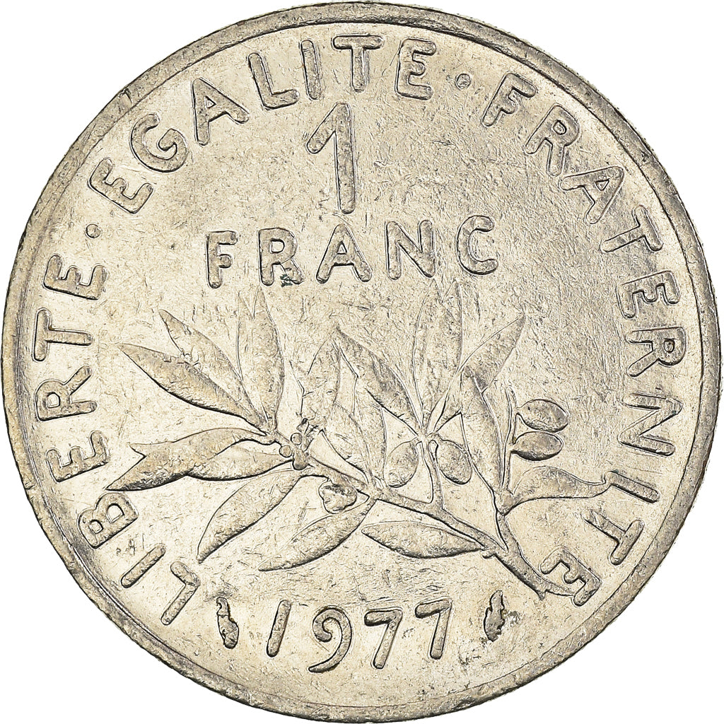 Moneta, Francia, Franc, 1977