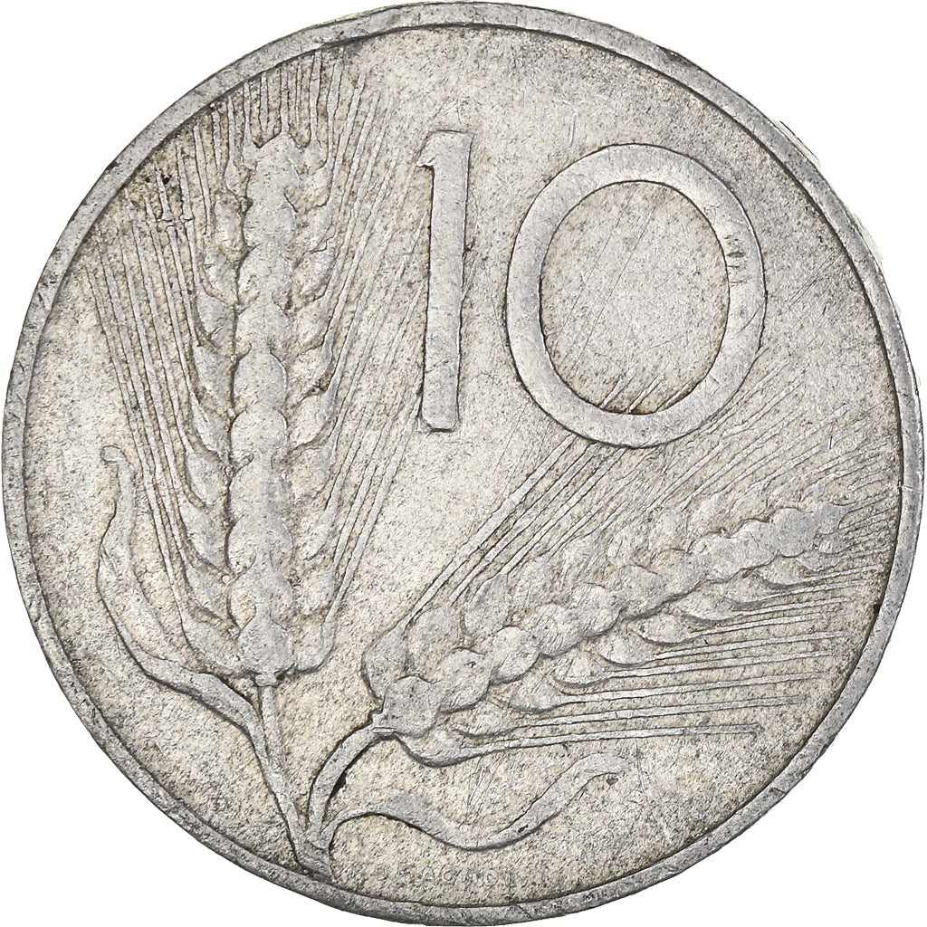 Munten, Italië, 10 Lire, 1951