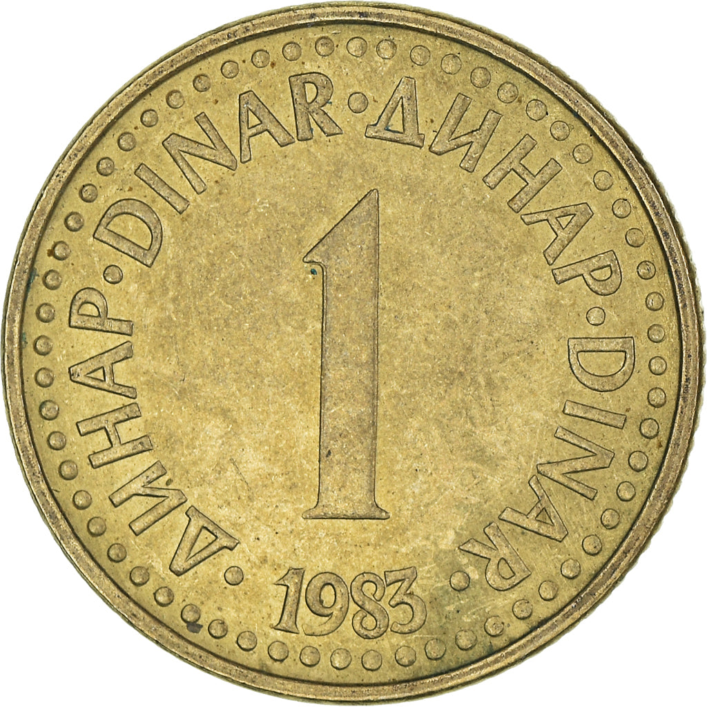 Moneda, Yugoslavia, Dinar, 1983