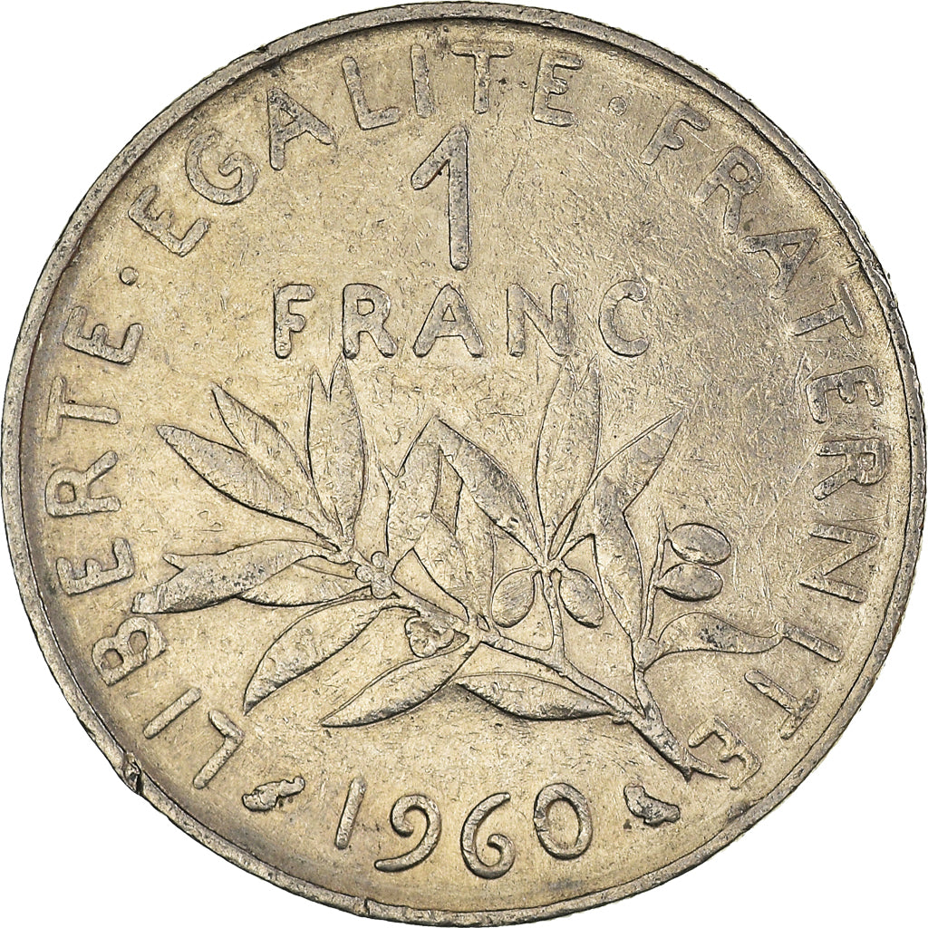 Moeda, França, Franc, 1960