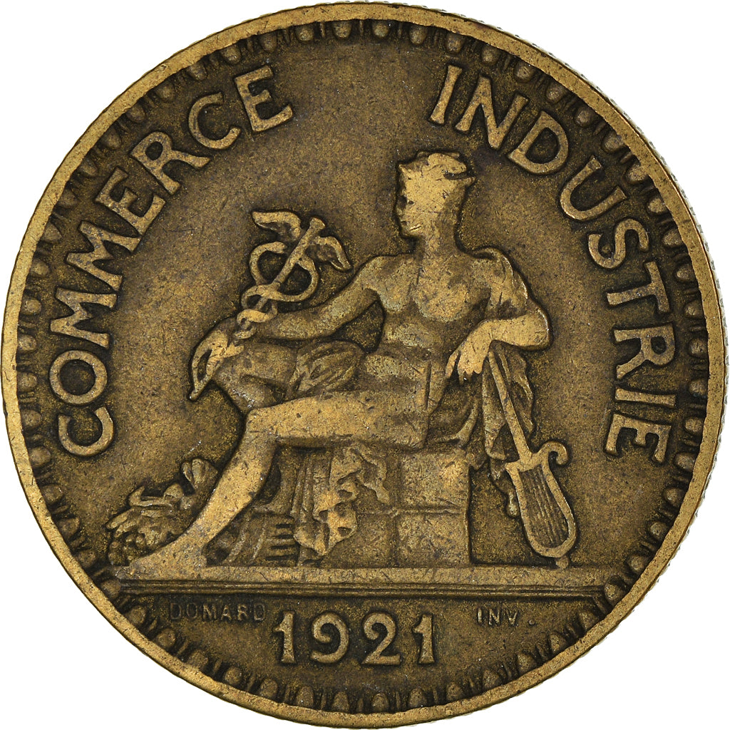 Moeda, França, 2 Francs, 1921