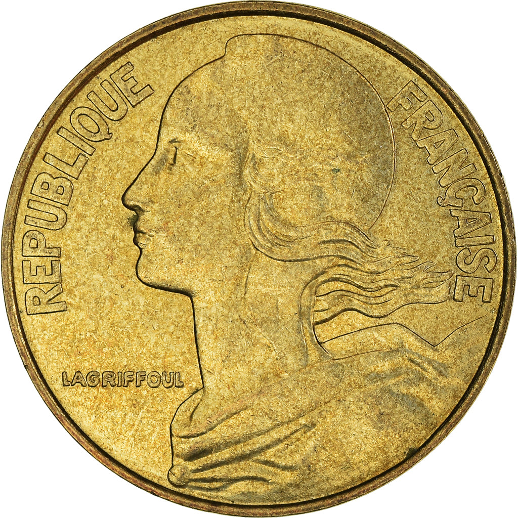 Coin, France, 20 Centimes, 1988