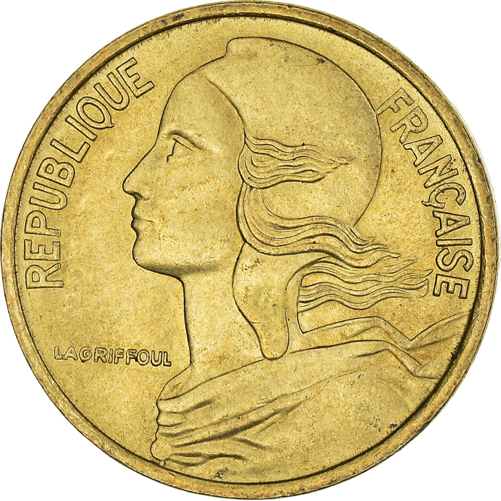 Moneda, Francia, 5 Centimes, 1985