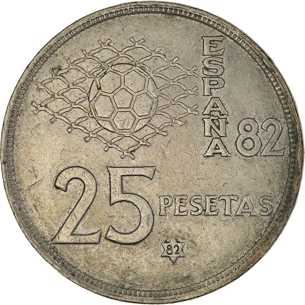 Moneta, Spagna, 25 Pesetas, 1980 (82)