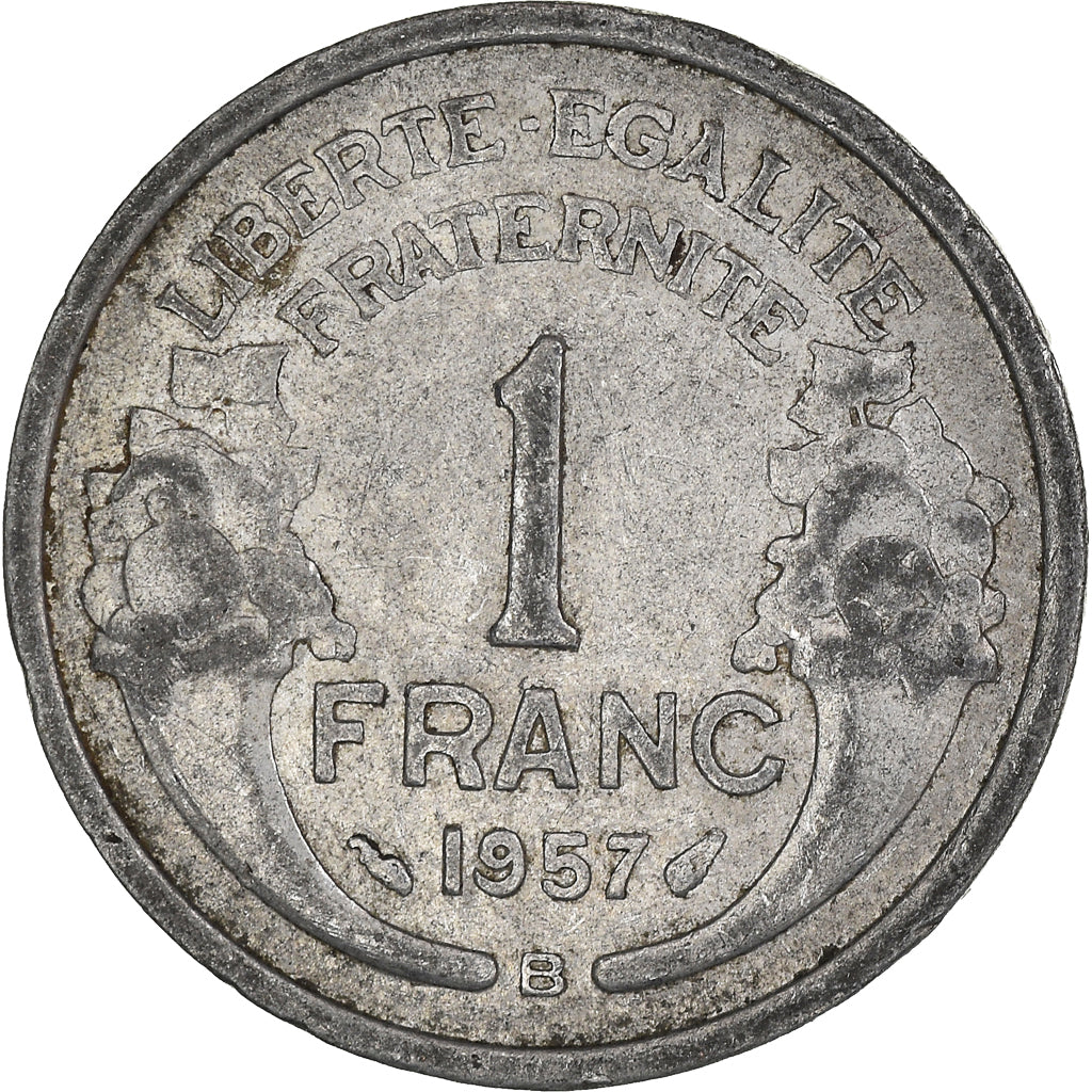 Moneda, Francia, Franc, 1957