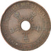 CONGO FREE STATE, Leopold II, 5 Centimes, 1888, VF(30-35), Copper, KM:3