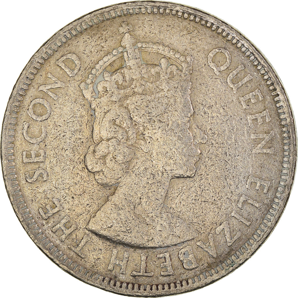 Coin, Hong Kong, Dollar, 1960