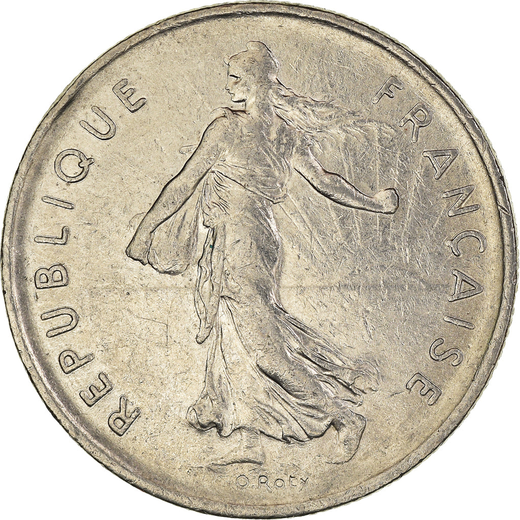 Monnaie, France, 5 Francs, 1973