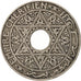 Morocco, Yusuf, 25 Centimes, 1924, Poissy, EF(40-45), Copper-nickel, KM:34.2