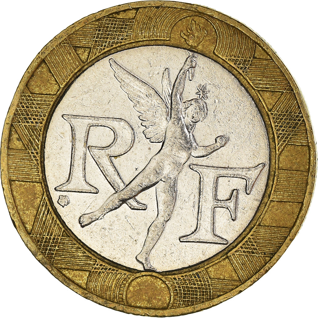 Coin, France, 10 Francs, 1990