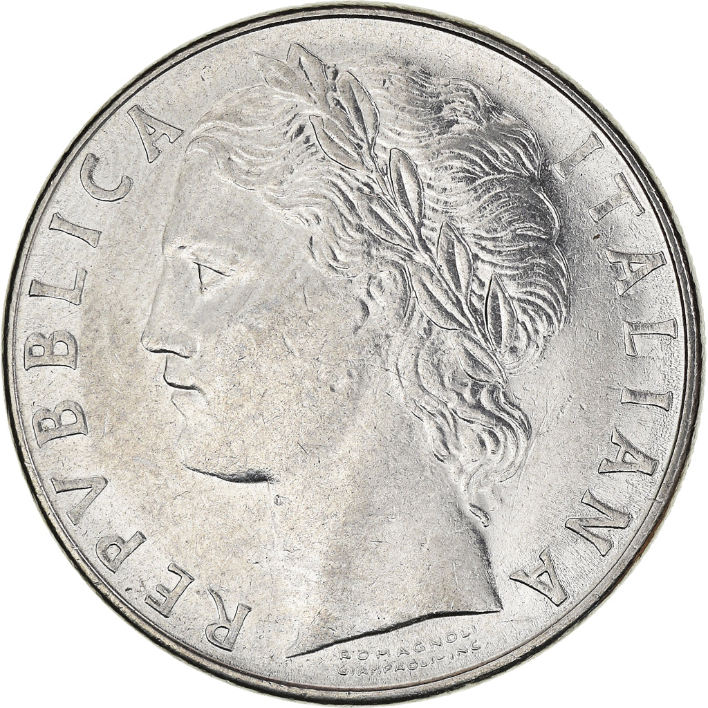 Moneda, Italia, 100 Lire, 1977