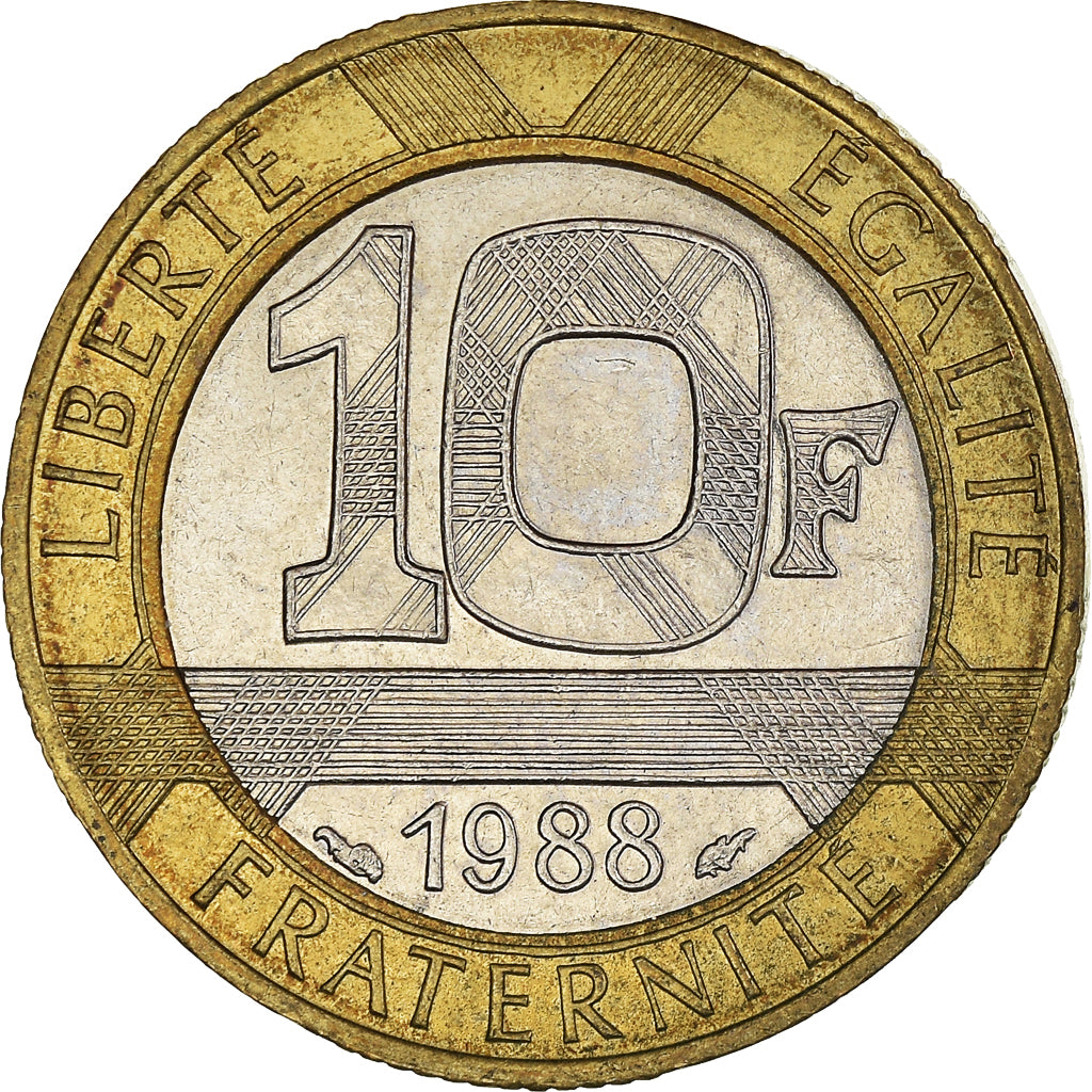 Münze, Frankreich, 10 Francs, 1988