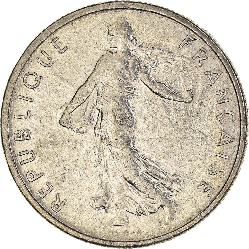 Münze, Frankreich, 1/2 Franc, 1972