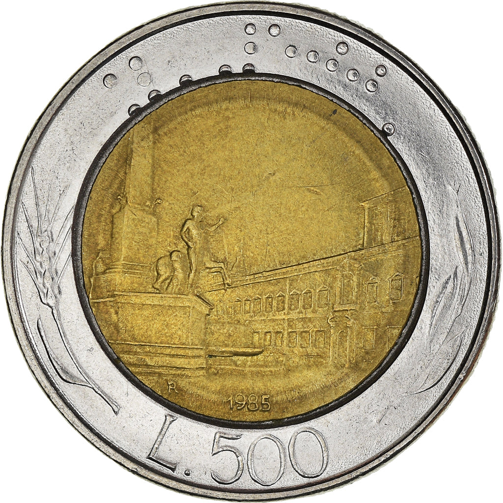 Moneta, Italia, 500 Lire, 1985