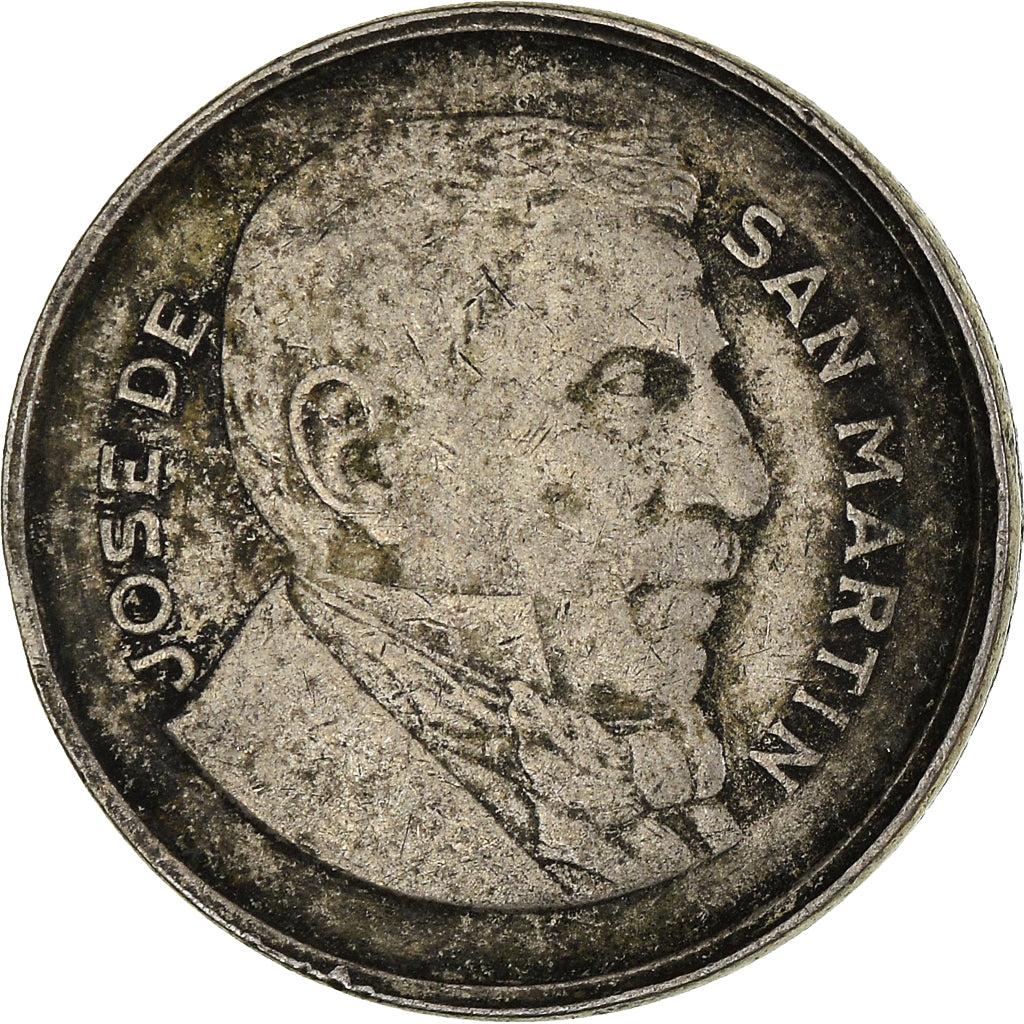 Moneta, Argentina, 10 Centavos, 1955