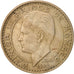 Monaco, Rainier III, 100 Francs, Cent, 1950, Paris, BB, Rame-nichel, KM:133