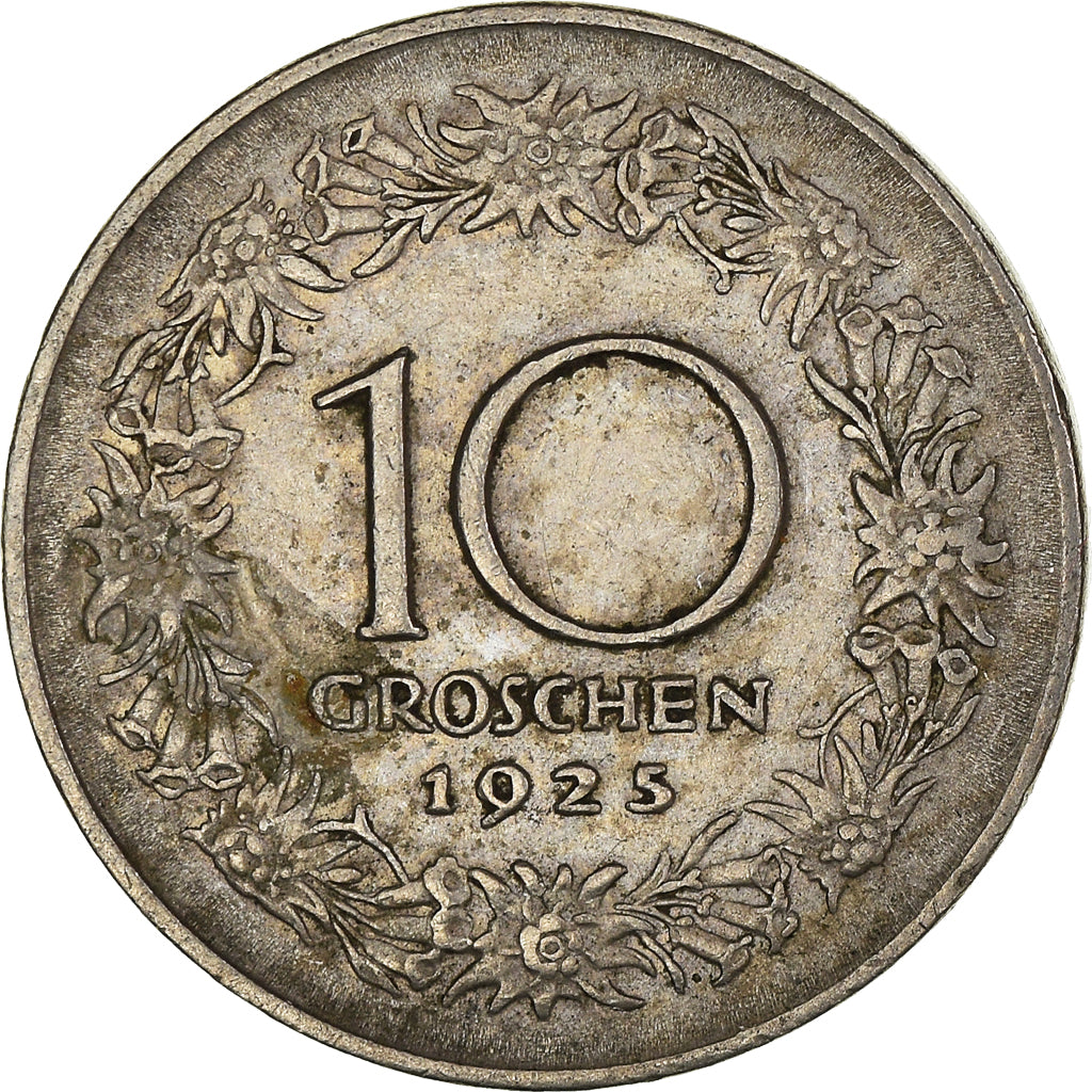 Coin, Austria, 10 Groschen, 1925