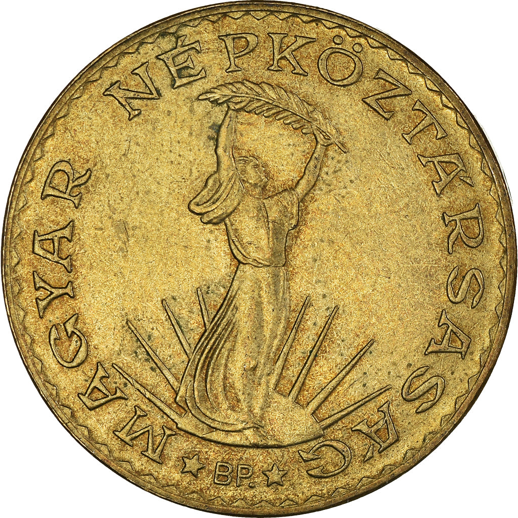 Moneda, Hungría, 10 Forint, 1988