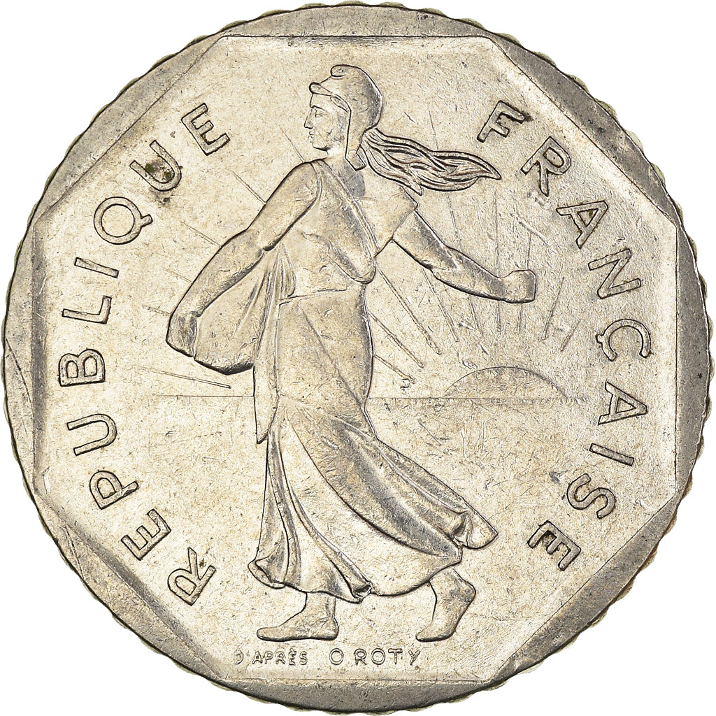 Munten, Frankrijk, 2 Francs, 1979