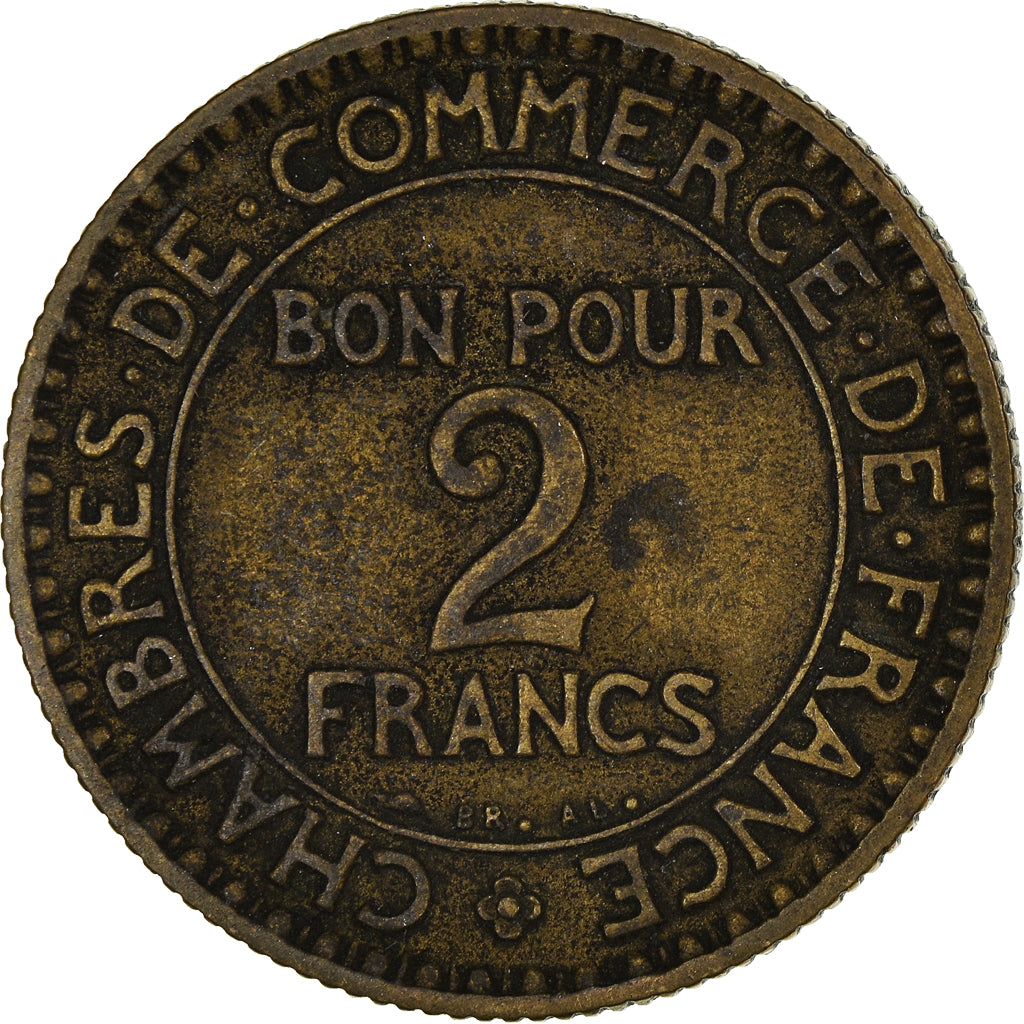 Coin, France, 2 Francs, 1923