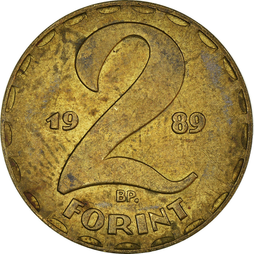 Coin, Hungary, 2 Forint, 1989