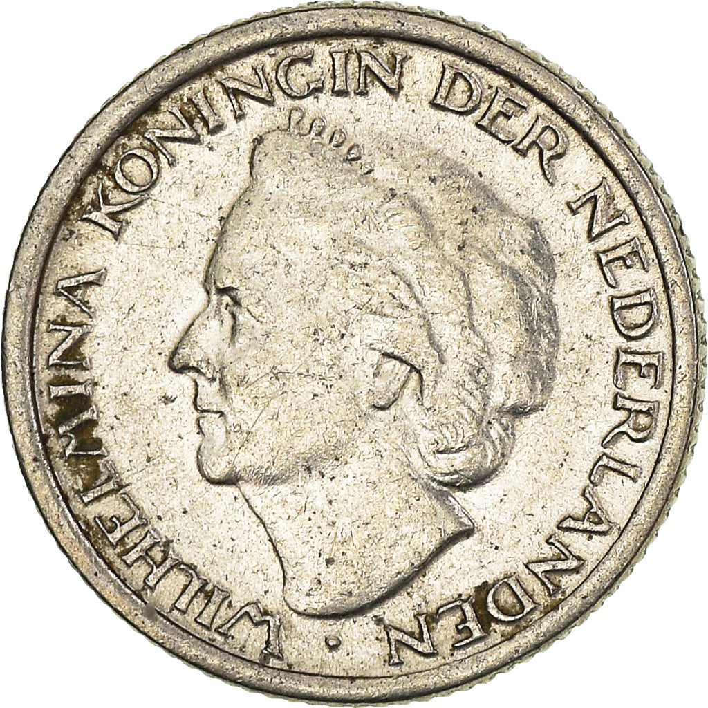 Moeda, Países Baixos, 10 Cents, 1948