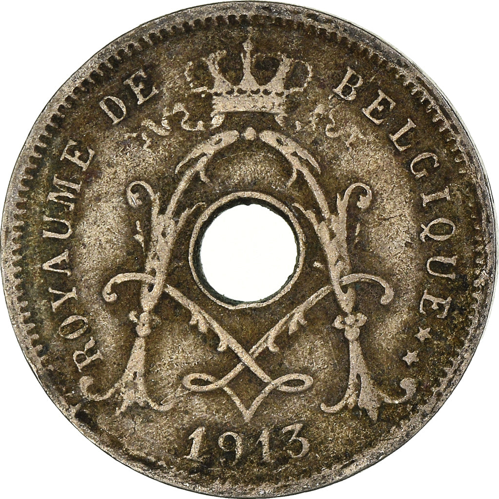 Moneta, Belgio, 5 Centimes, 1913