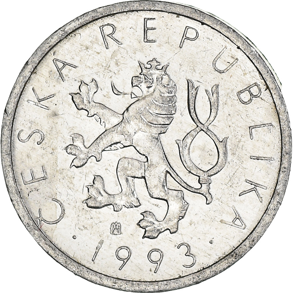 Moeda, República Checa, 10 Haleru, 1993