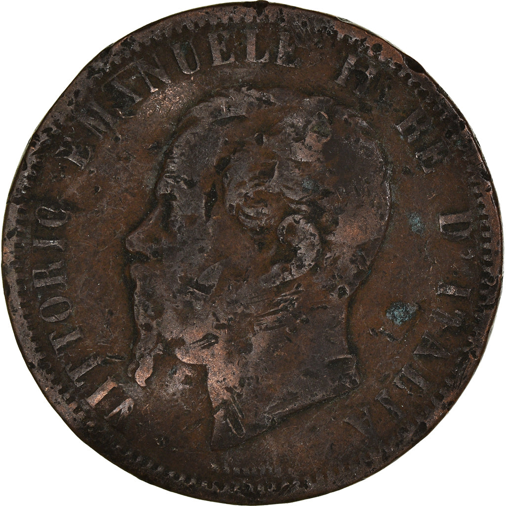 Coin, Italy, 10 Centesimi, 1866