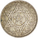 Morocco, Mohammed V, 200 Francs, 1953, Paris, EF(40-45), Silver, KM:53