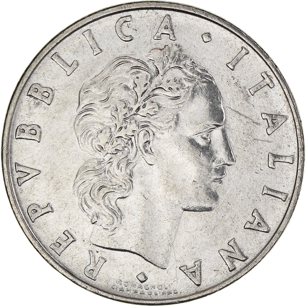 Moneta, Italia, 50 Lire, 1973