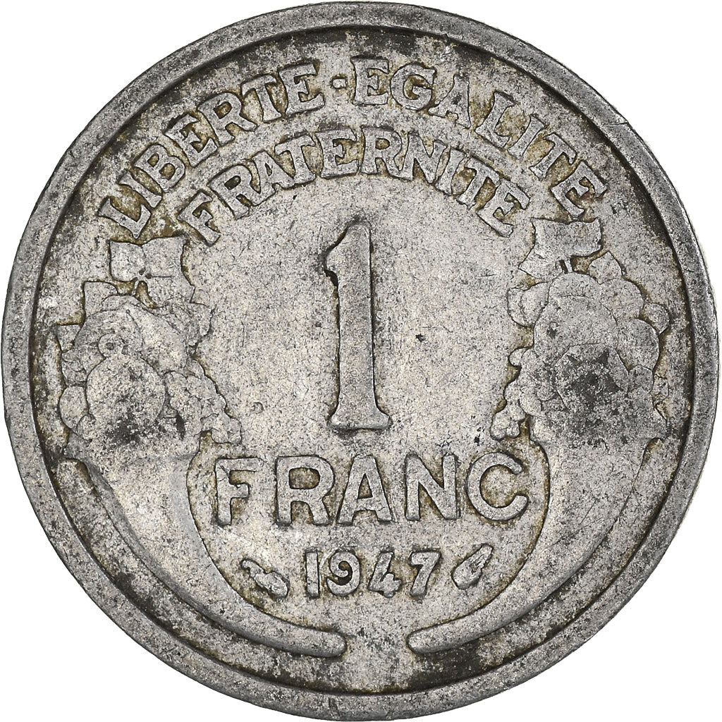 Coin, France, Franc, 1947
