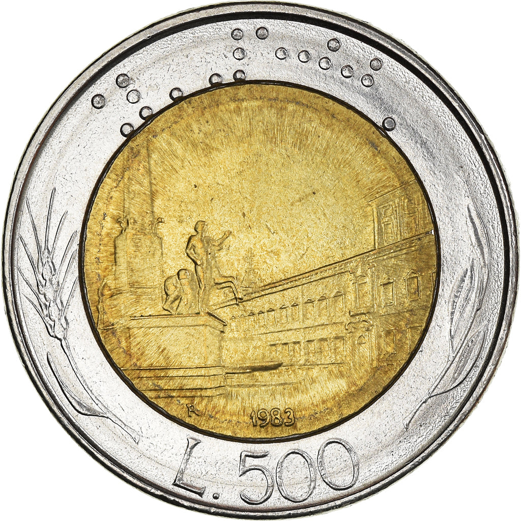 Moneta, Włochy, 500 Lire, 1983