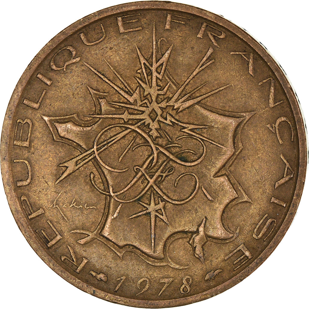 Coin, France, 10 Centimes, 1978