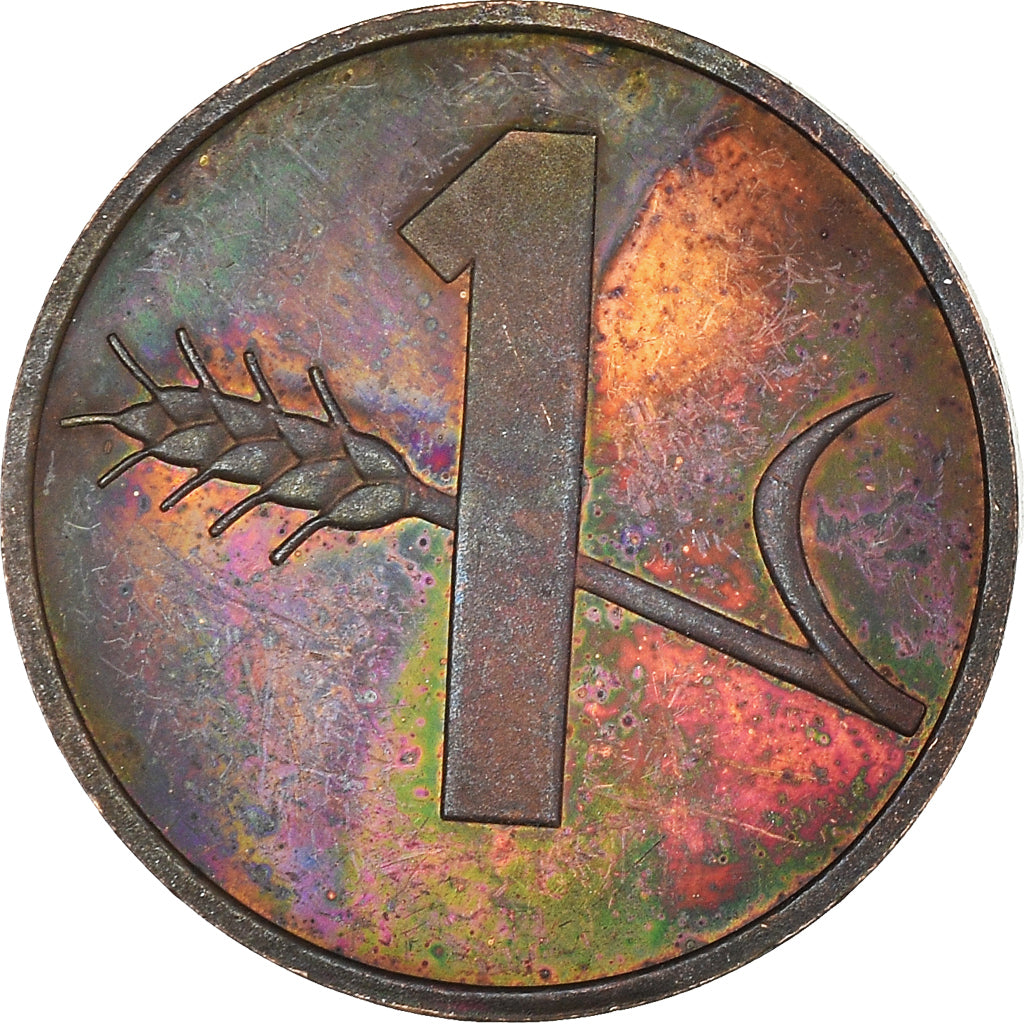 Münze, Schweiz, Rappen, 1983