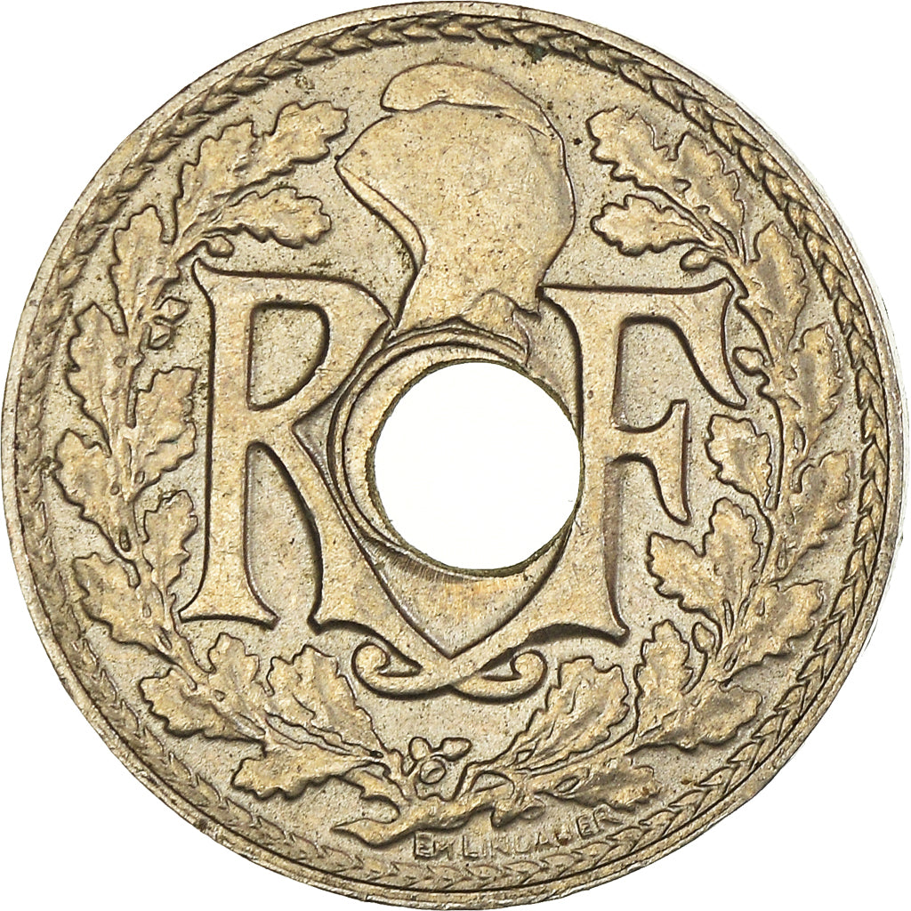 Coin, France, 5 Centimes, 1938
