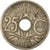 Moneda, Francia, 25 Centimes, 1922