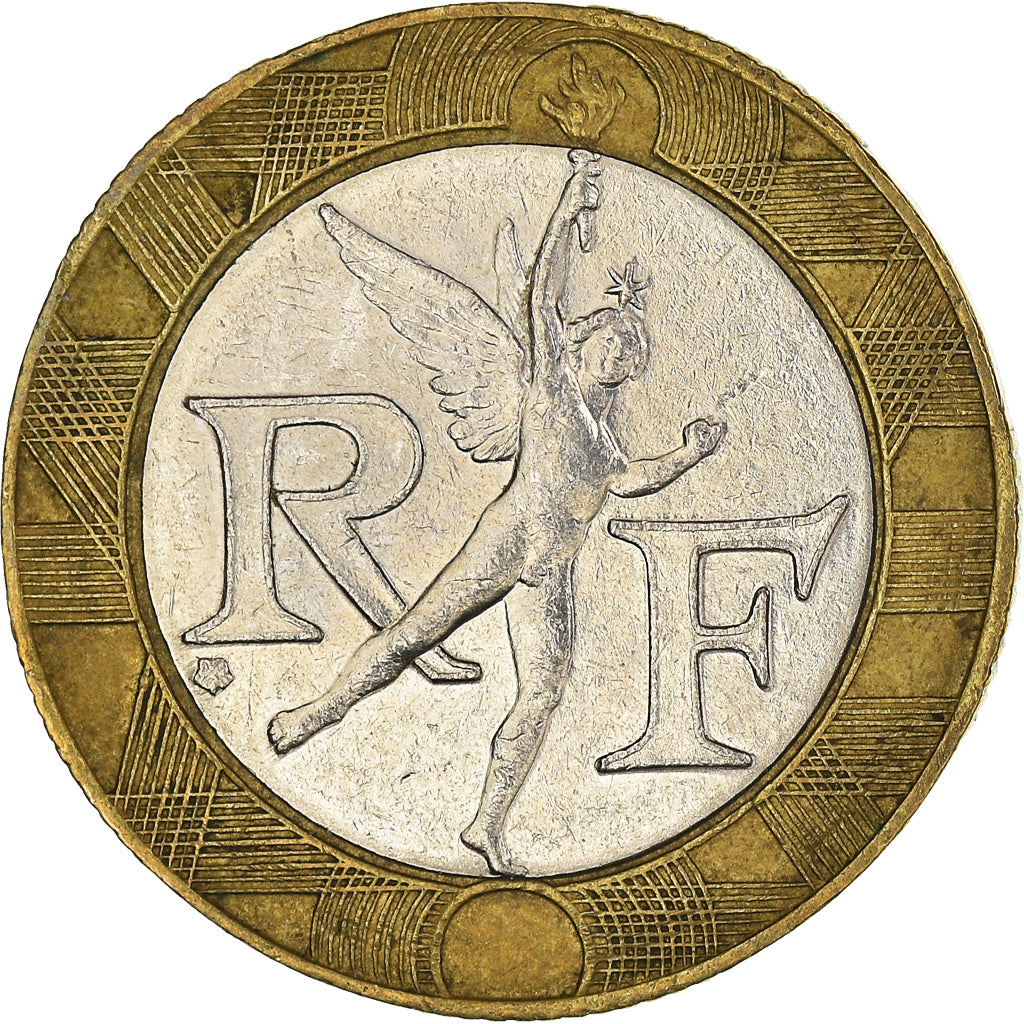 Coin, France, 10 Francs, 1991