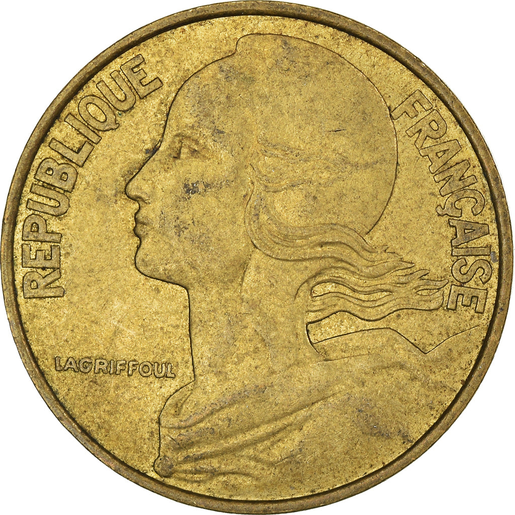 Monnaie, France, 20 Centimes, 1976