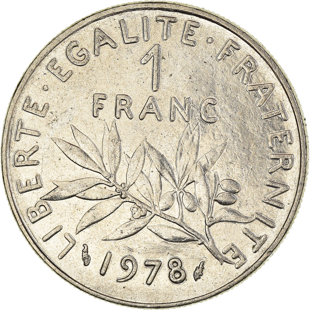 Coin, France, Franc, 1978
