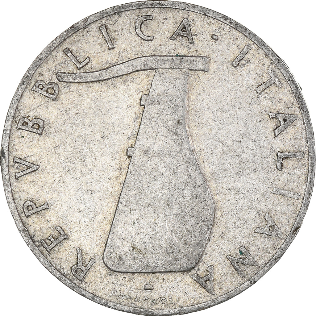 Munten, Italië, 5 Lire, 1952