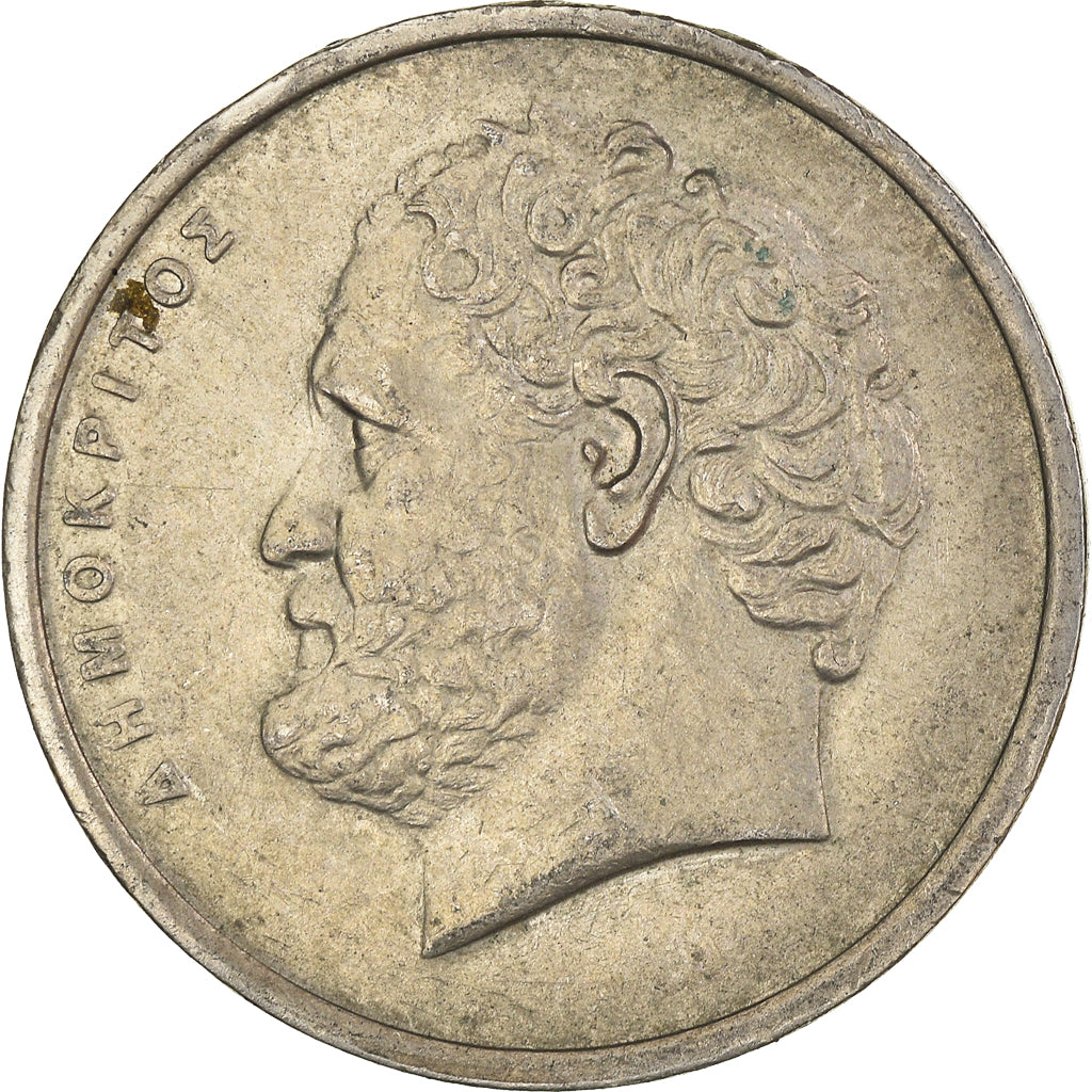 Moneta, Grecja, 10 Drachmes, 1986